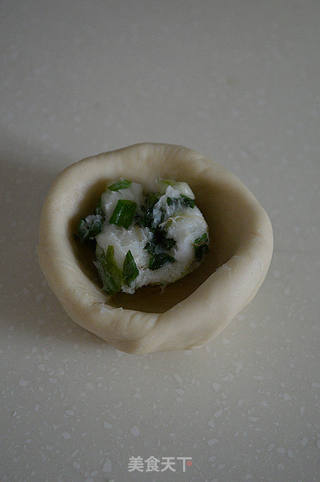 还原弄堂口的民间美味---葱油饼的做法步骤:5