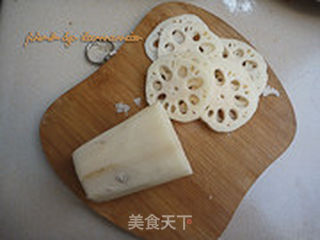 煎烧莲藕夹的做法步骤:4