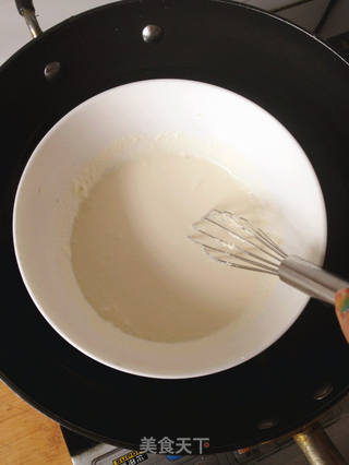 入口即化----轻乳酪蛋糕的做法步骤:4