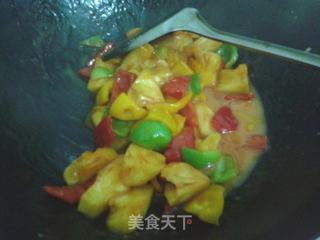 菠萝咕咾肉的做法步骤:8
