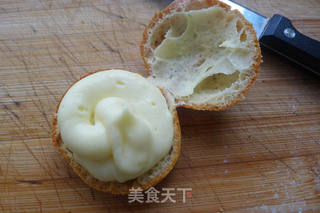蛋奶沙司酱泡芙的做法步骤:25