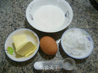 芝香肉松马芬的做法步骤：2