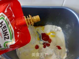 【亨氏茄汁主义】番茄酱迷你可颂的做法步骤:2