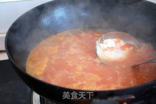 家常番茄鸡蛋面的做法步骤:6