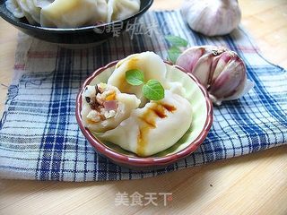 咬一口,满口香——三鲜虾仁水饺的做法步骤:14