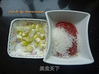 茄汁莲藕的做法步骤:4