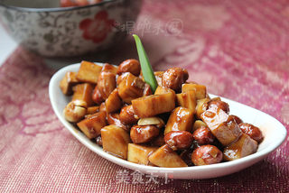 配米饭,绝了——宫保杏鲍菇的做法步骤:12