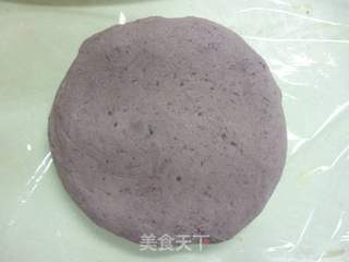 无添加健康的紫薯饼干的做法步骤:4