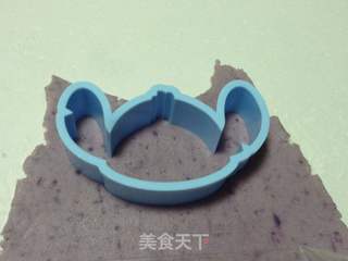 无添加健康的紫薯饼干的做法步骤:5
