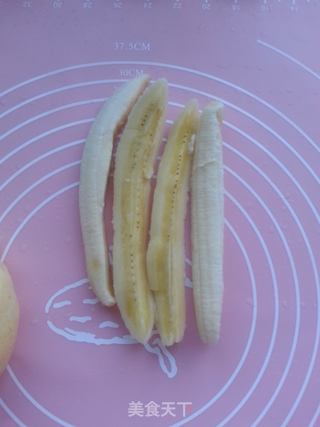 南瓜糯米香蕉条的做法步骤:7