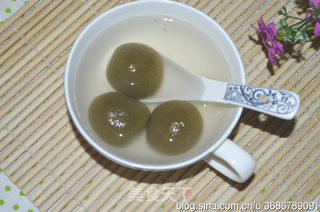 抹茶汤圆的做法步骤:5