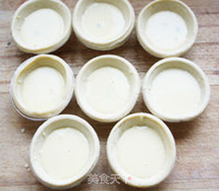 蜜豆蛋挞的做法步骤:10