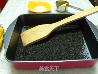 黑芝麻馅的做法步骤:2