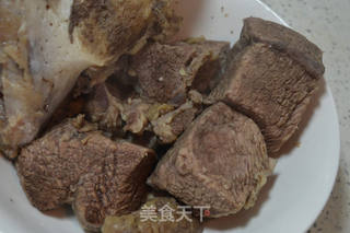 陕西风味—牛肉泡馍的做法步骤:16