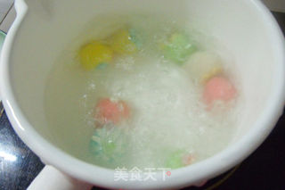 花汤圆的做法步骤:11