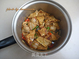 五花肉烧豆腐的做法步骤:12