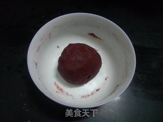 情人节礼物——玫瑰花饼干的做法步骤:6