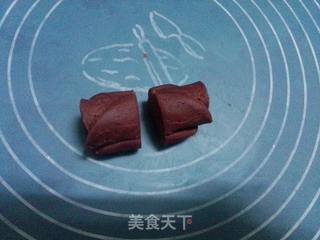 情人节礼物——玫瑰花饼干的做法步骤:12