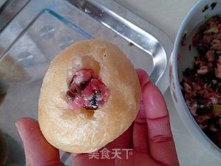 油面筋塞肉的做法步骤:8