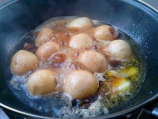 油面筋塞肉的做法步骤:10