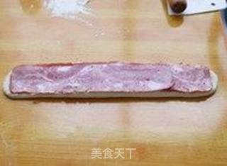 培根麦穗面包的做法步骤:5