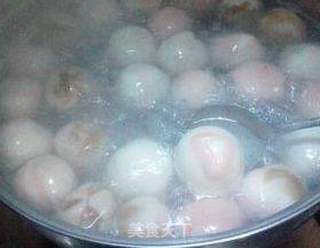 爱心玫瑰汤圆的做法步骤:9