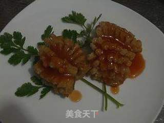 【亨氏番茄酱试用报告】菊花鱼的做法步骤:13