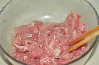 京酱肉丝的做法步骤:3