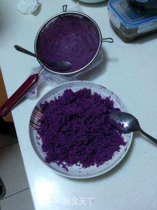 【紫薯巧克力汤圆】——美味与健康兼得的做法步骤:3