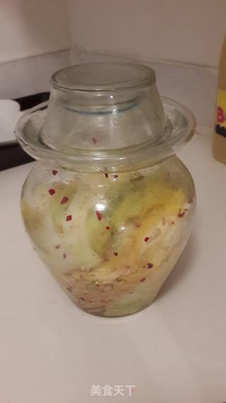 自制坛子酸白菜的做法步骤:7