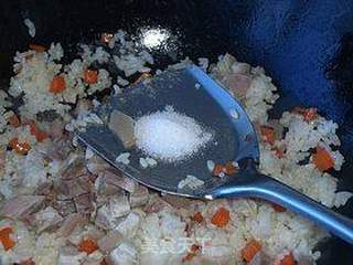 鲜虾奶酪焗饭的做法步骤:7