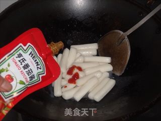 茄汁年糕的做法步骤：6