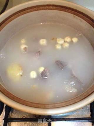 山药莲子汤的做法步骤:8