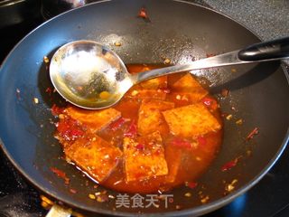 香辣豆腐的做法步骤:6