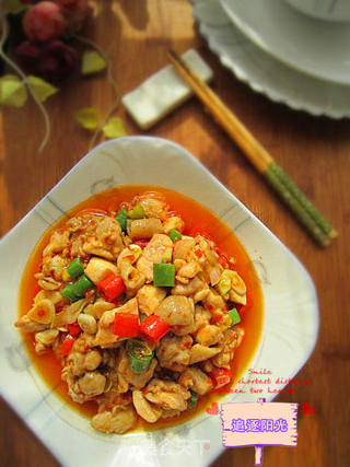 辣子鸡丁——鲜香味美的下饭菜的做法步骤:7