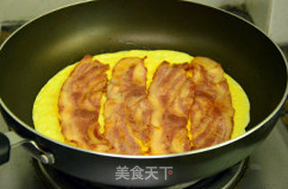 培根蛋卷饼的做法步骤:5