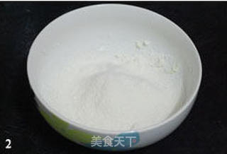 红薯花形面包的做法步骤:2