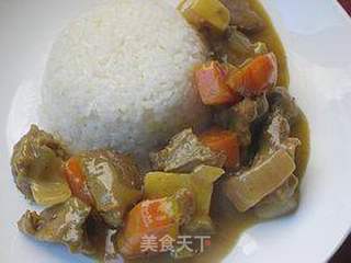 咖喱牛肉饭的做法步骤:13