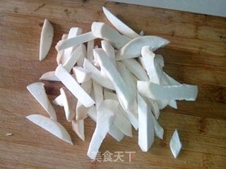干煸杏鲍菇的做法步骤:4