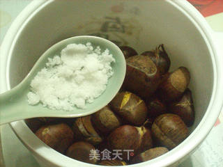 微波炉板栗的做法步骤：5