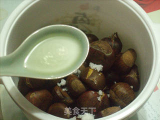 微波炉板栗的做法步骤：6