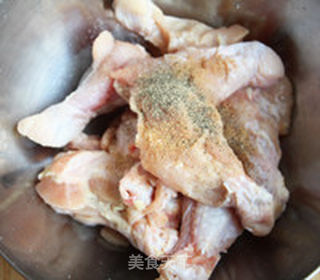 【亨氏茄汁主义】起鳞香酥鸡翅根的做法步骤：2