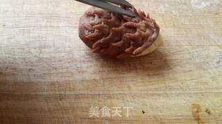 关于童年的美好回忆——小刺猬馒头的做法步骤:8