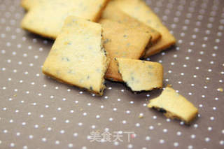 黑芝麻小饼——快手小饼干松香无比的做法步骤:9