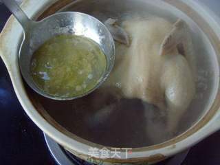 鲜美可口---山药白果鸡汤的做法步骤:4