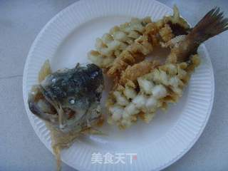 酸甜鲜香---松鼠鱼的做法步骤:11