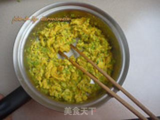 土鸡蛋炒芹菜的做法步骤:6