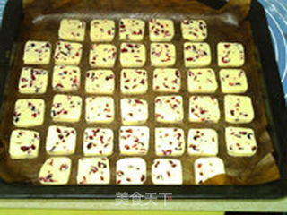 蔓越莓饼干的做法步骤:12
