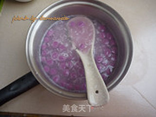 紫薯圆子汤的做法步骤:9