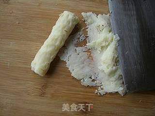 玫瑰蜜豆山药糕的做法步骤:2